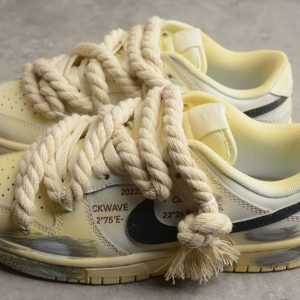 Nike Dunk Low" WhiteSail' Heat Wave Rope Tied Belt Dye Desert DD1503-121