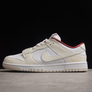 (WMNS) Nike Dunk Low SE Just Do It 'White Phantom' DV1160-100