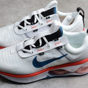 (GS) Nike Air Max 2021 'Summit White Solar Red' DA3199-101